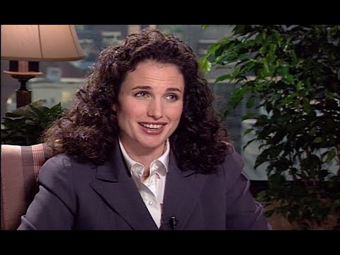 Rewind: Andie MacDowell on her name, movie sequels & more (1995)