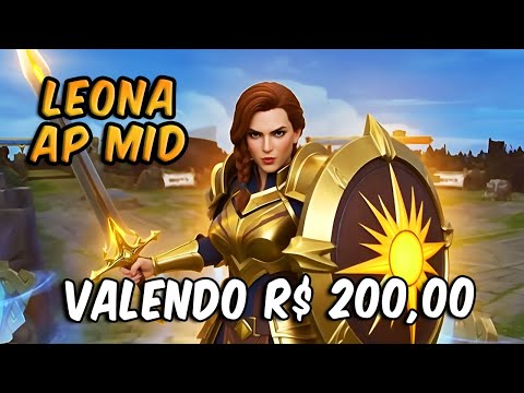 WORTH R$200! Leona AP Mid's Challenge (I suffered)