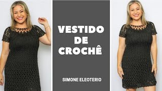 VESTIDO DE CROCHÊ PASSO A PASSO fácil de fazer