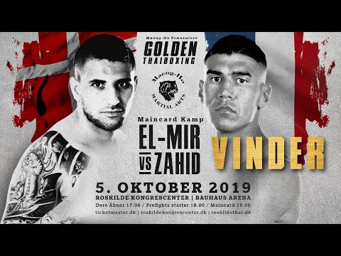 Golden Thaiboxing 2019 - Fight 12 - Mohammed El-Mir vs Zahid Zairov