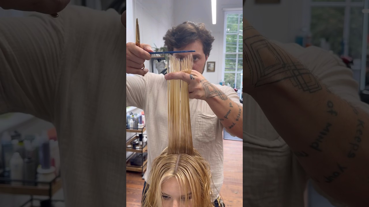 Square concave layers #hairstyle #layers #hairstyles #haircut