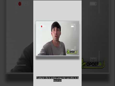 Testimonio en vídeo de Emilio, antiguo opositor de OPOEF+