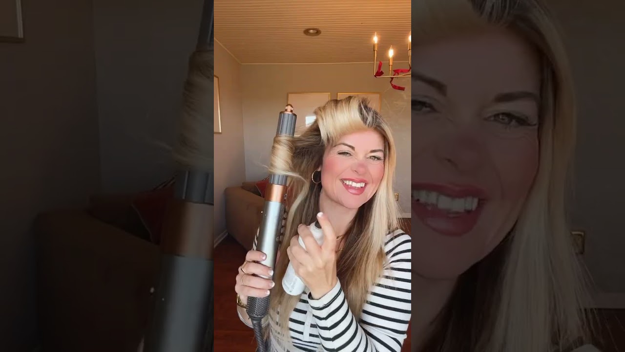 90s Super Model Hair tutorial with Hairstylist Brandi Sharp. 90s blowout. 90s hair. #hairtok