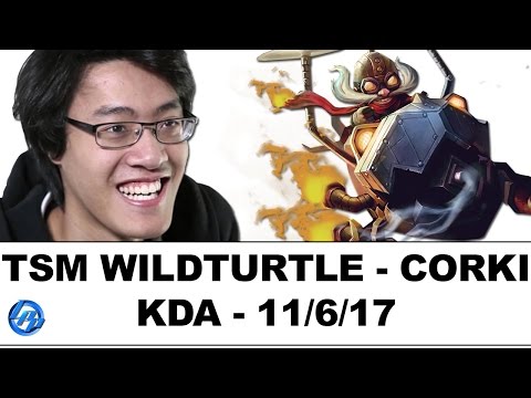 TSM WildTurtle - Corki vs Graves - NA Duo with Bjergsen