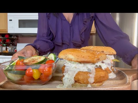 How To Make The BEST Fried Cod Fish Sandwich!