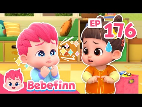 [NEW] Sharing Is Caring ㅣEP176ㅣSong for KidsㅣBebefinn Nursery Rhymesg