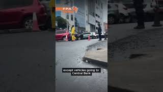 FrontPage Africa reports from outside the Central Bank on the day of the July 17