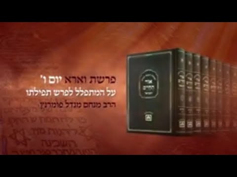 רגע קדוש מהאור החיים - פרשת וארא יום ו'