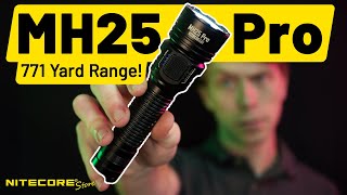 The newest upgrade in long throw flashlights! | The Nitecore MH25 Pro