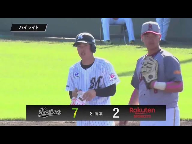 【交流試合】2月12日 千葉ロッテマリーンズ対楽天モンキーズ ハイライト