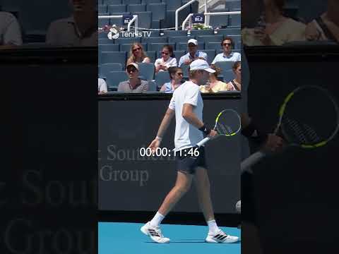 Quickest Ever Racket Smash?! 👀