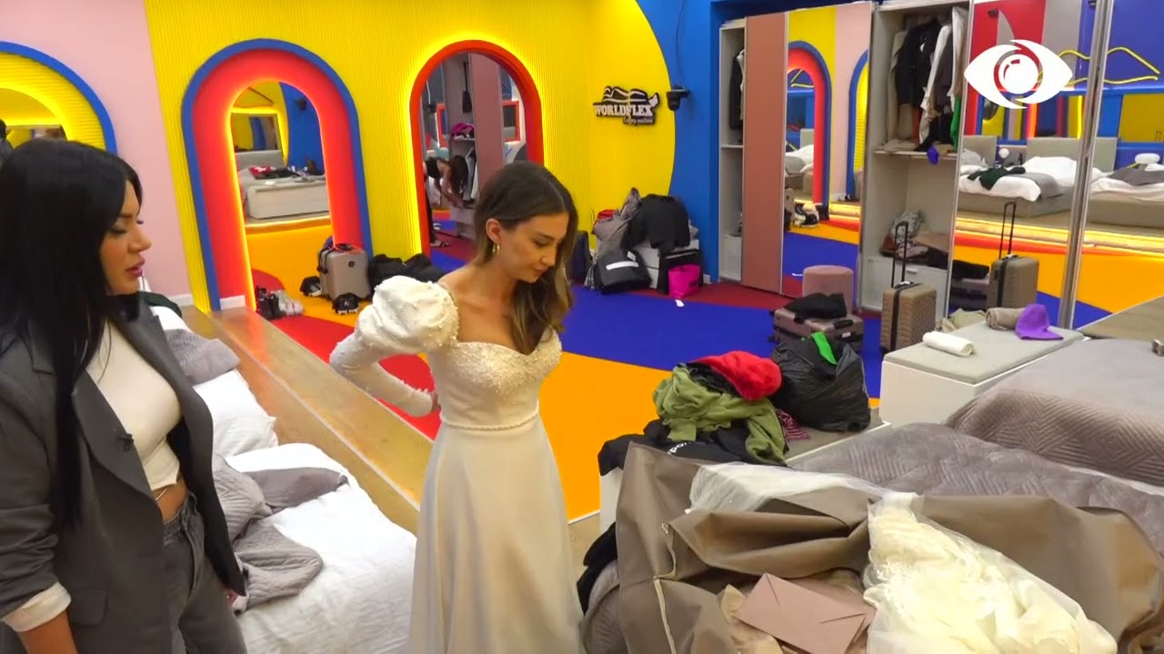 Dasma tradicionale, Kiara provon fustanin e nusërisë