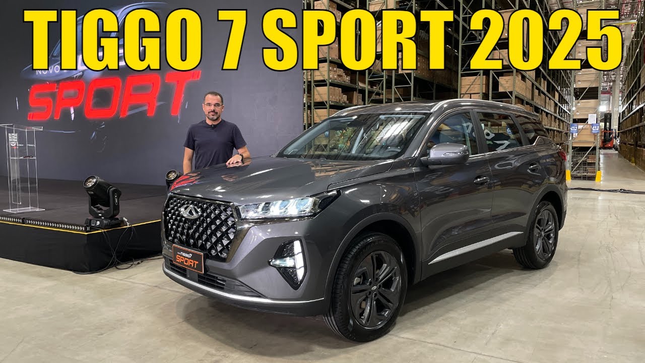 Caoa Chery Tiggo 7 Sport 2025 - Nova versão de entrada por R$ 134.990