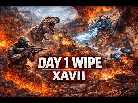 NEW DAY 1 WIPE 🔥 | XAVII 4 Man PvP | FULL CHAOS