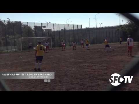 1a Giornata: SF Cabrini '98 - Real Campagnano 2-3 (Gol 1-0 Russo)