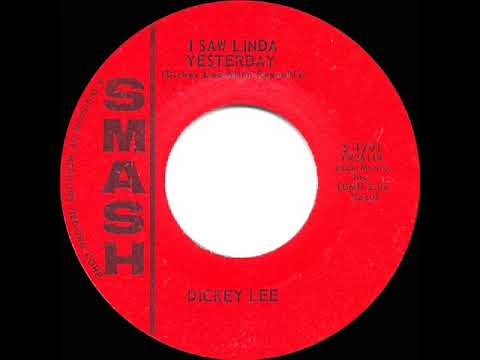1963 HITS ARCHIVE: I Saw Linda Yesterday - Dickey Lee
