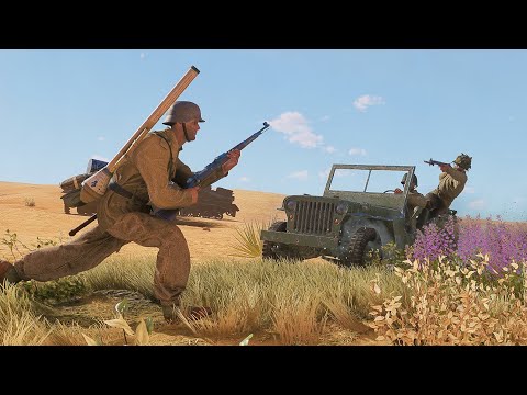 US Army - Oasis - Battle of Tunisia - BR3 | Enlisted Gameplay