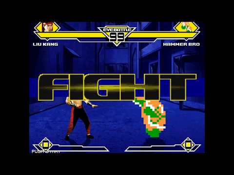 BTW MUGEN Arcade Runs - I challenge you all to Mortal Kombat (aka MK2 Liu Kang playthrough)