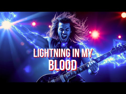 Dark Mirage - Lightning In My Blood (Lyric Video) || Hard Rock