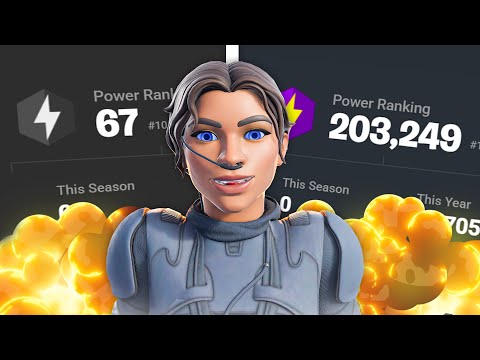 100 Day Competitive Fortnite Progression (Noob To Pro)