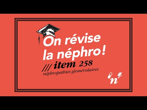 Item 258 / Les néphropathies glomérulaires - On révise la néphro #2