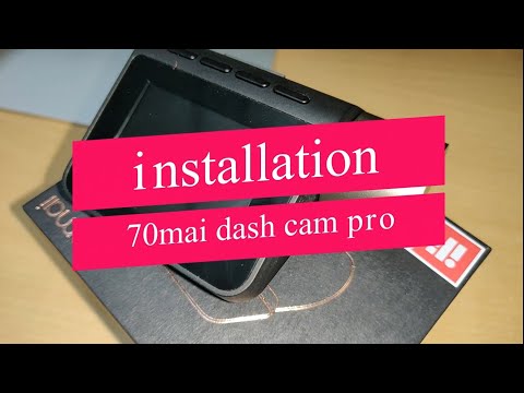 70mai Dash Camera Installation in Tata tiago XZ+