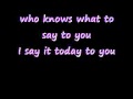 Don't look away - Joshua Radin (Lyrics) 