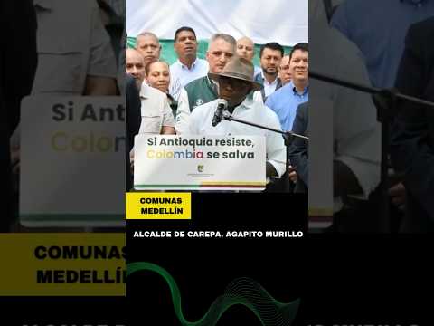Alcalde de Carepa, Agapito Murillo se dirige al Gobernador de ANtioquia  hoy 17 de marzo 2026