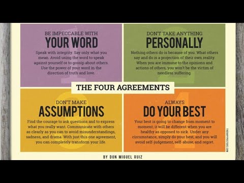 The Four Agreements By Don Miguel Ruiz (Domestication and the Dream of the Planet)