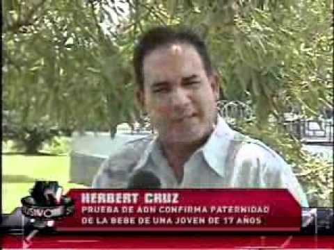 SuperXclusivo 7/18/11 - Examen de paternidad confirmó que Herbert Cruz es papa