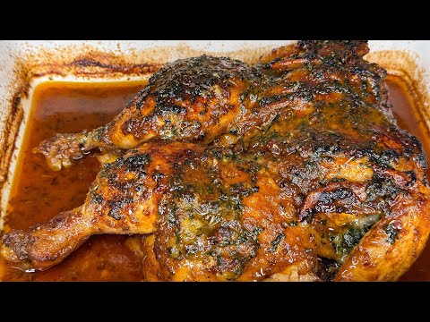 🍗 The Juiciest Whole Baked Chicken You’ll Ever Make! 😍