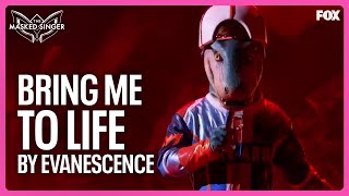 Lizard Performs “Bring Me To Life” by Evanescence | Season 11 | The Masked Singer
