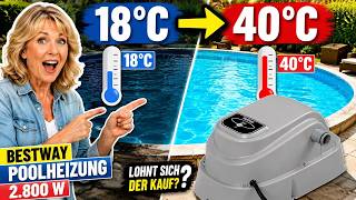 Bestway Poolheizung 2.800 W | Elektrische Poolheizung Lohnt sich der Kauf?