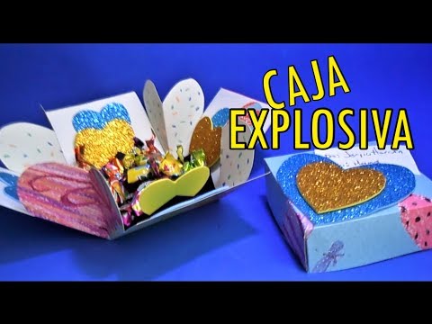DIY: Cajita EXPLOSIVA para MAMÁ - DÍA DE LAS MADRES