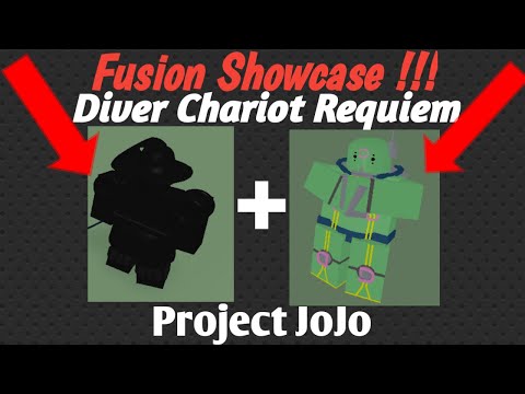 DIVER SILVER CHARIOT REQUIEM FUSION SHOWCASE! | Project JoJo