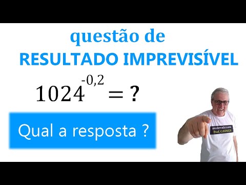 GRINGS - POTÊNCIA COM EXPOENTE DECIMAL NEGATIVO