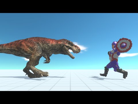 CAPTAIN AMERICA vs EVERY UNIT - Animal Revolt Battle Simulator