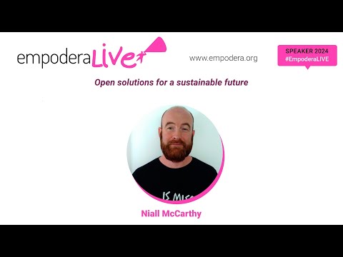 Niall McCarthy: Open solutions for a sustainable future - YouTube