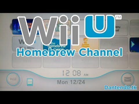 comment installer homebrew channel sur wii u