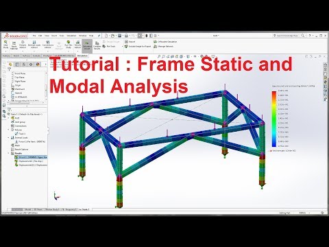 What's New in SOLIDWORKS 2017 Simulation : Weldments and Frame Stress Analysis | SOLIDWORKS 2018