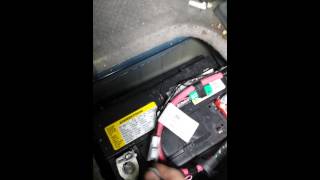 Chevy Traverse battery replacement