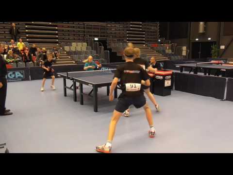 Lukas Bonderup, OB og Louise Andersen, Ribe vs Daniel Simonsen, Hillerød og Xenia Rindom, B75  30041