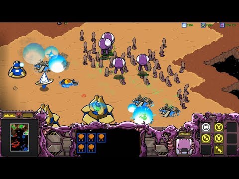 StarCraft: Cartooned (Carbot Remastered) BW Campaign Zerg Mission 5 - True Colors