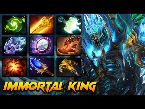 Wraith King Immortal Skeleton - Dota 2 Pro Gameplay [Watch & Learn]