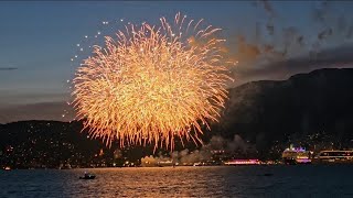 Hobart Twilight New Year’s Eve Fireworks | Disney Wonder in Port 🎆 🚢 