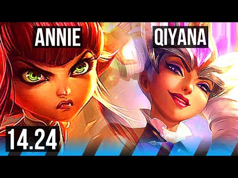 ANNIE vs QIYANA (MID) | 4/0/2 | KR Master | 14.24
