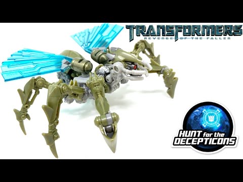 Transformers HFTD Scout Class INSECTICON Revenge Of The Fallen Review