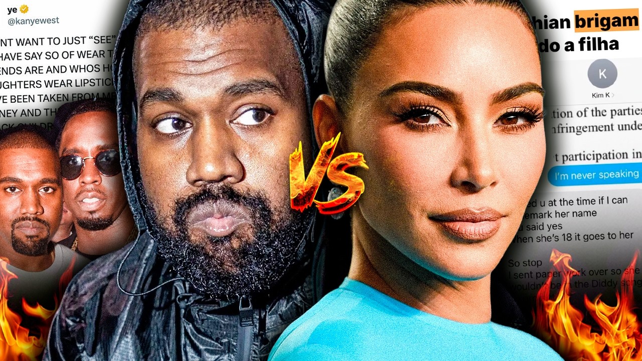 KANYE X KIM: ele envolveu até o DIDDY na treta...