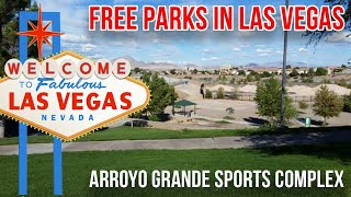 Morning Walking Tour of Arroyo Grande Sports Complex in Henderson Nevada | Las Vegas Living