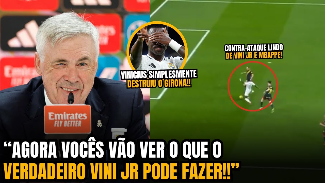 🚨NOSSA!! OLHA O QUE ANCELOTTI E PRINCIPAIS JORNAIS FALARAM JOGAÇO DE VINICIUS JR!!